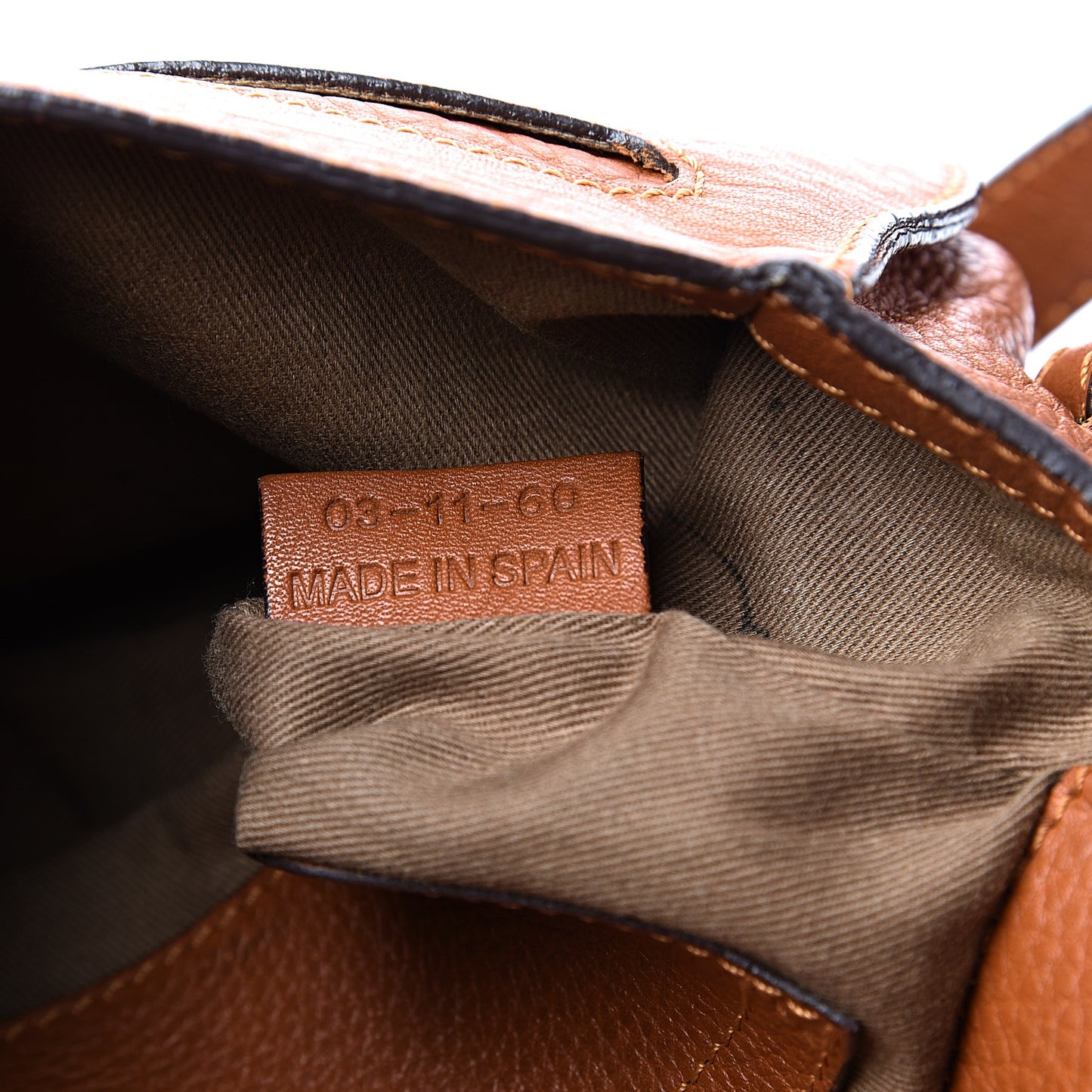 Calfskin Mini Marcie Round Crossbody Bag Tan