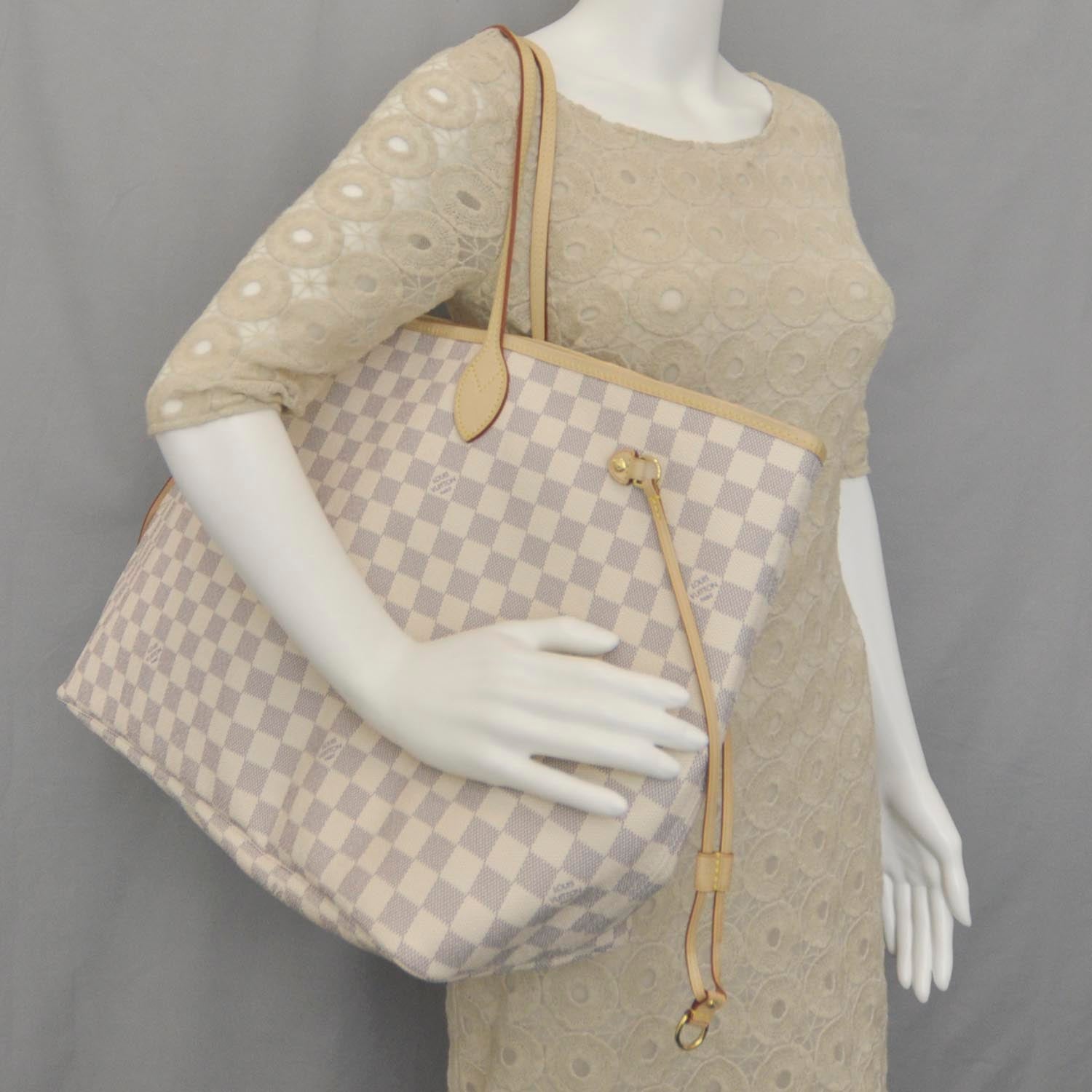 Louis Vuitton Damier Azur Neverfull GM 2 of 7