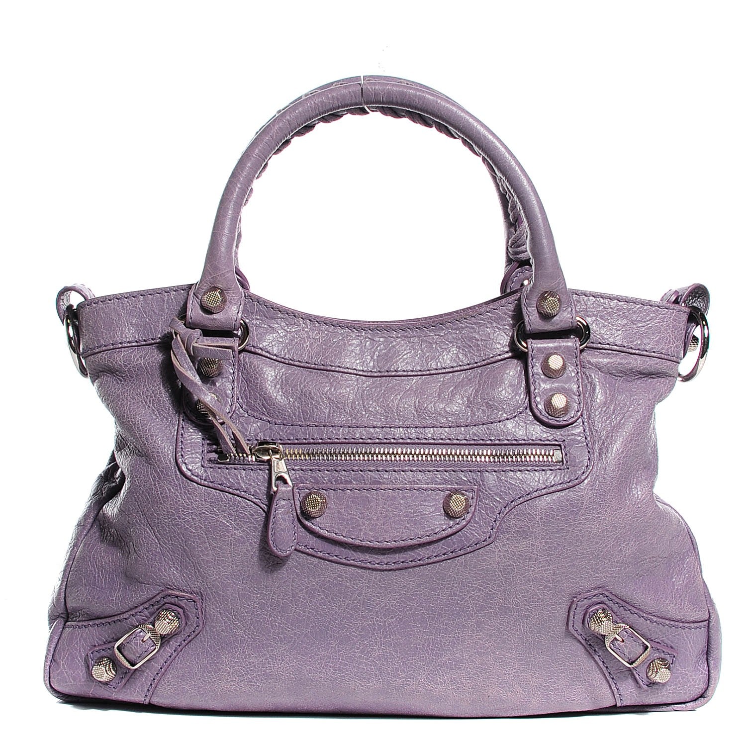 Balenciaga Agneau Giant 12 Silver Hardware Town Glycine 1 of 11
