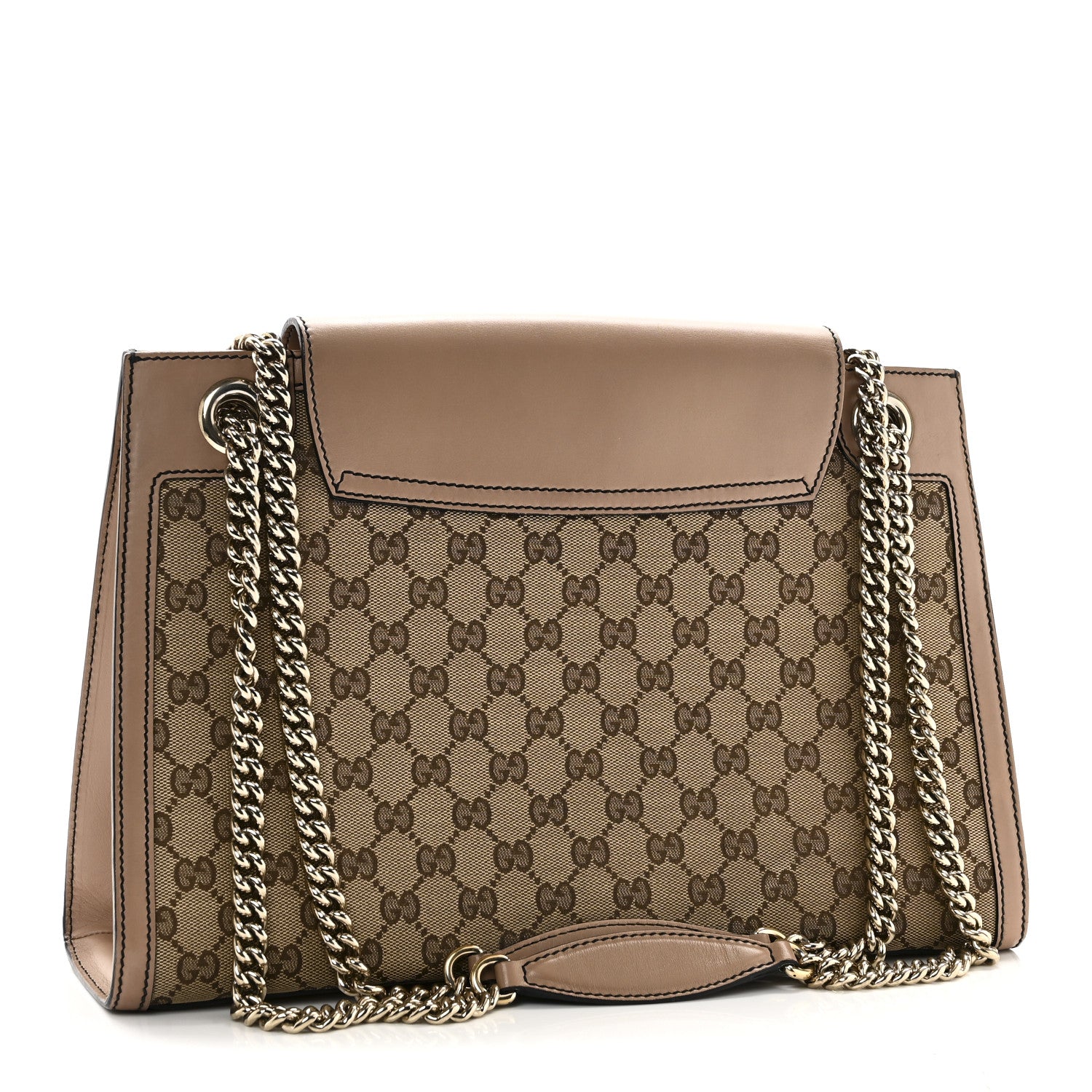 Gucci Monogram Large Emily Chain Shoulder Bag Light Pink 3 of 11