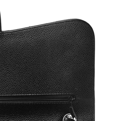 Chanel Caviar Quilted Jumbo Double Flap Black 15 of 16