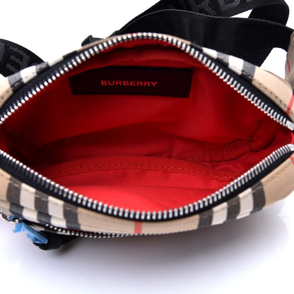 Burberry Nylon Vintage Check Small Cannon Bum Bag Archive Beige 5 of 10