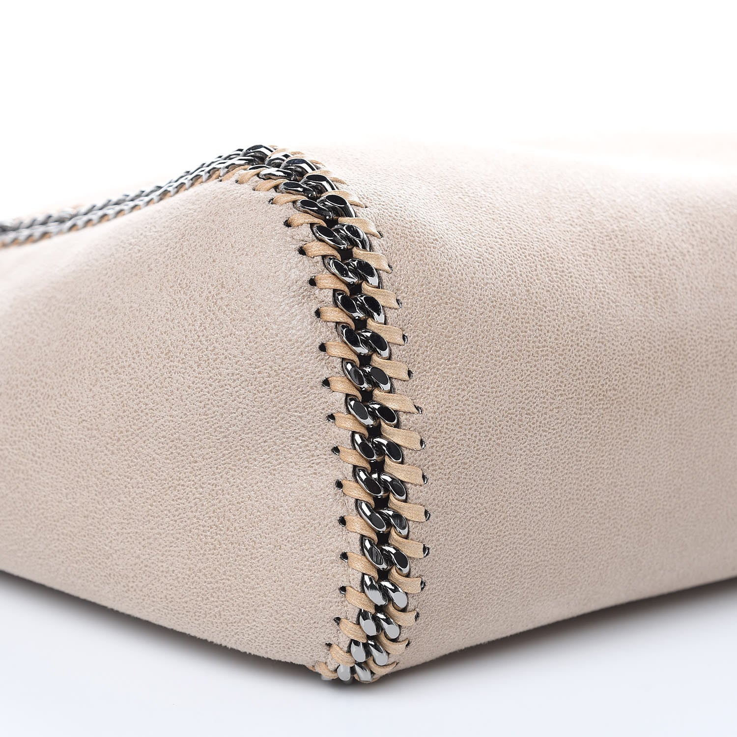 Stella McCartney Shaggy Deer Falabella Reversible Tote Clotted Cream 10 of 11