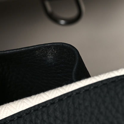 The Row Matte Grained Calfskin Soft Margaux 15 Black 10 of 12