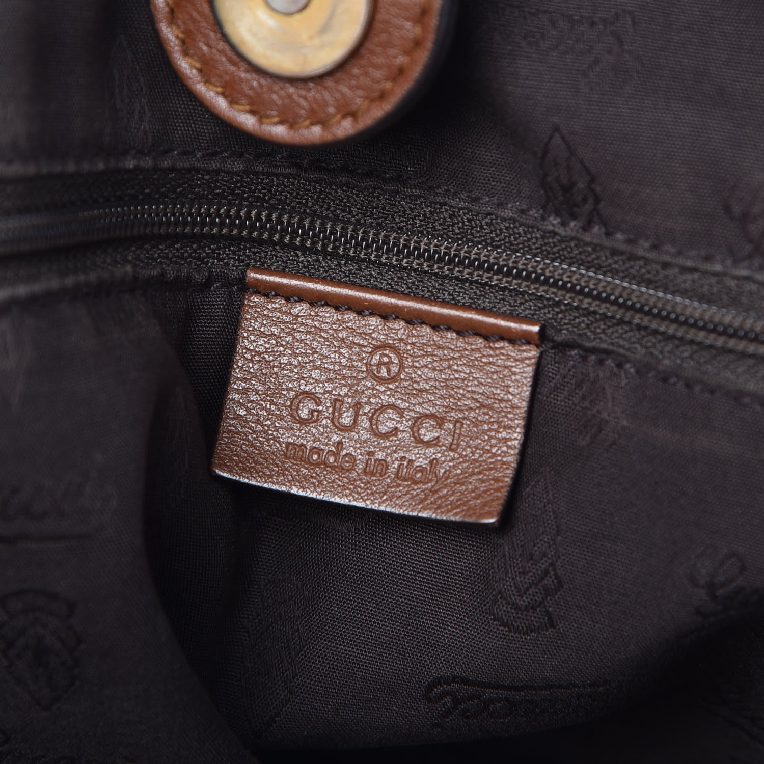 Gucci Guccissima Large Sukey Tote Brown 6 of 23
