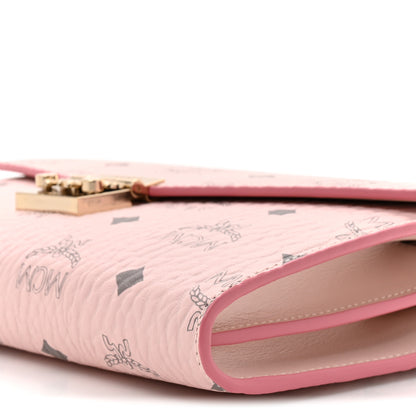 MCM Visetos Medium Patricia Wallet On Chain Soft Pink 9 of 11