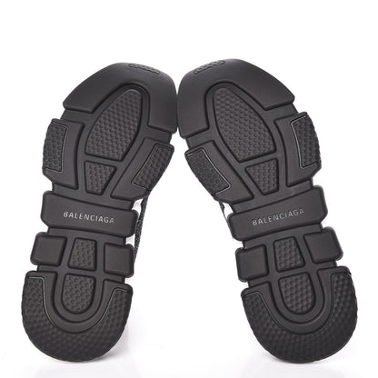 Balenciaga Knit Metal Womens Speed Sneakers 40 Black Gold 5 of 9