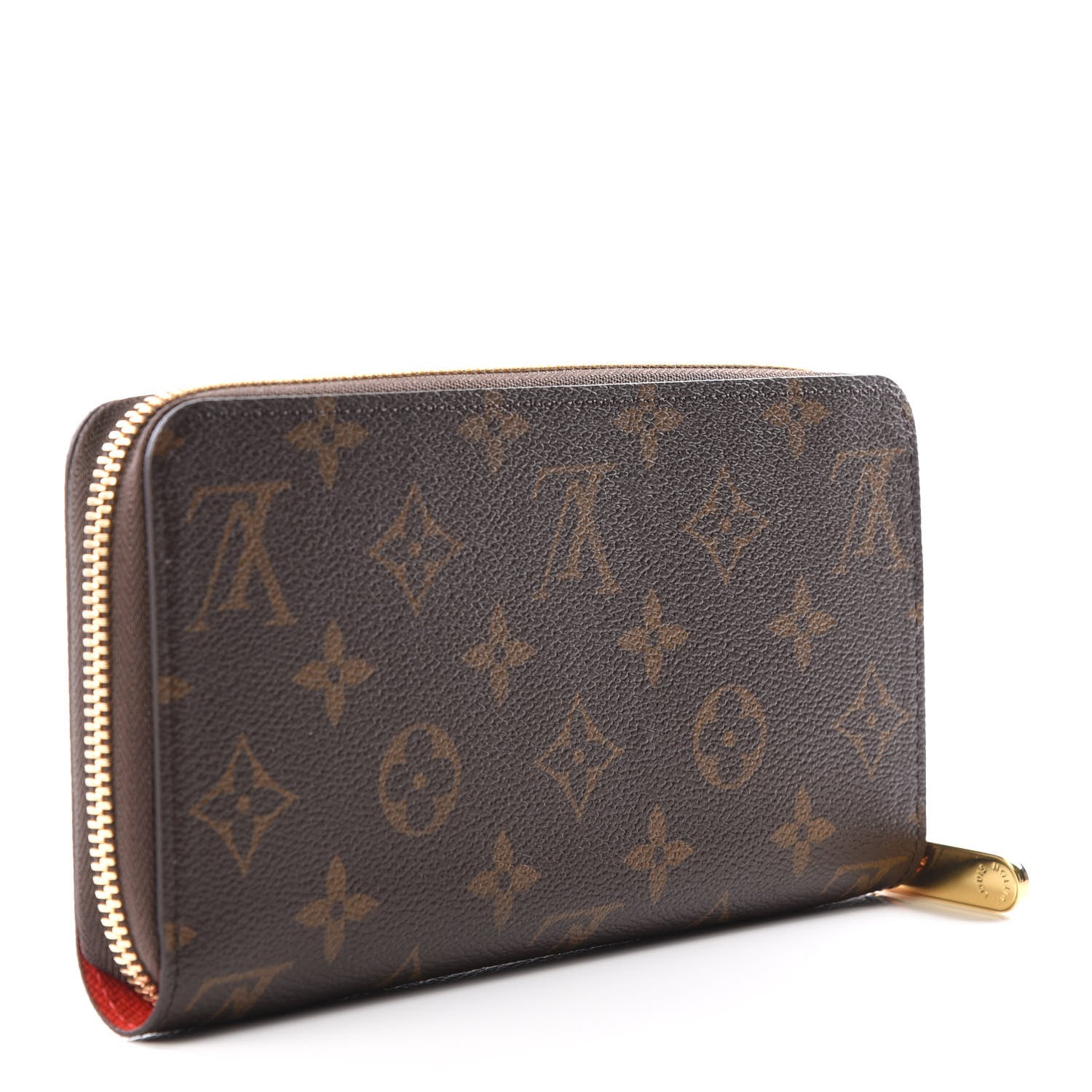 Louis Vuitton Monogram Zippy Wallet Coquelicot 2 of 10