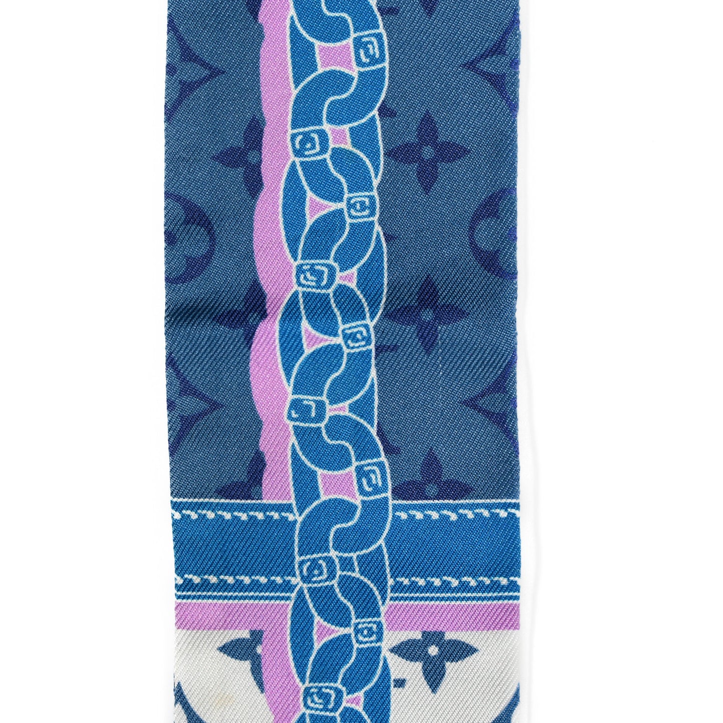 Silk Monogram Rising Confidential BB Bandeau Denim
