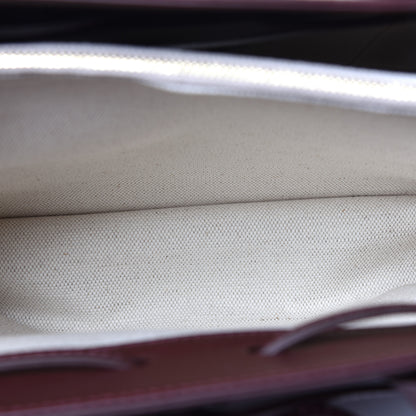 Mansur Gavriel Calfskin Mini Sun Bag Burgundy 5 of 8