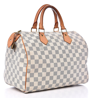 Louis Vuitton Damier Azur Speedy 30 3 of 19