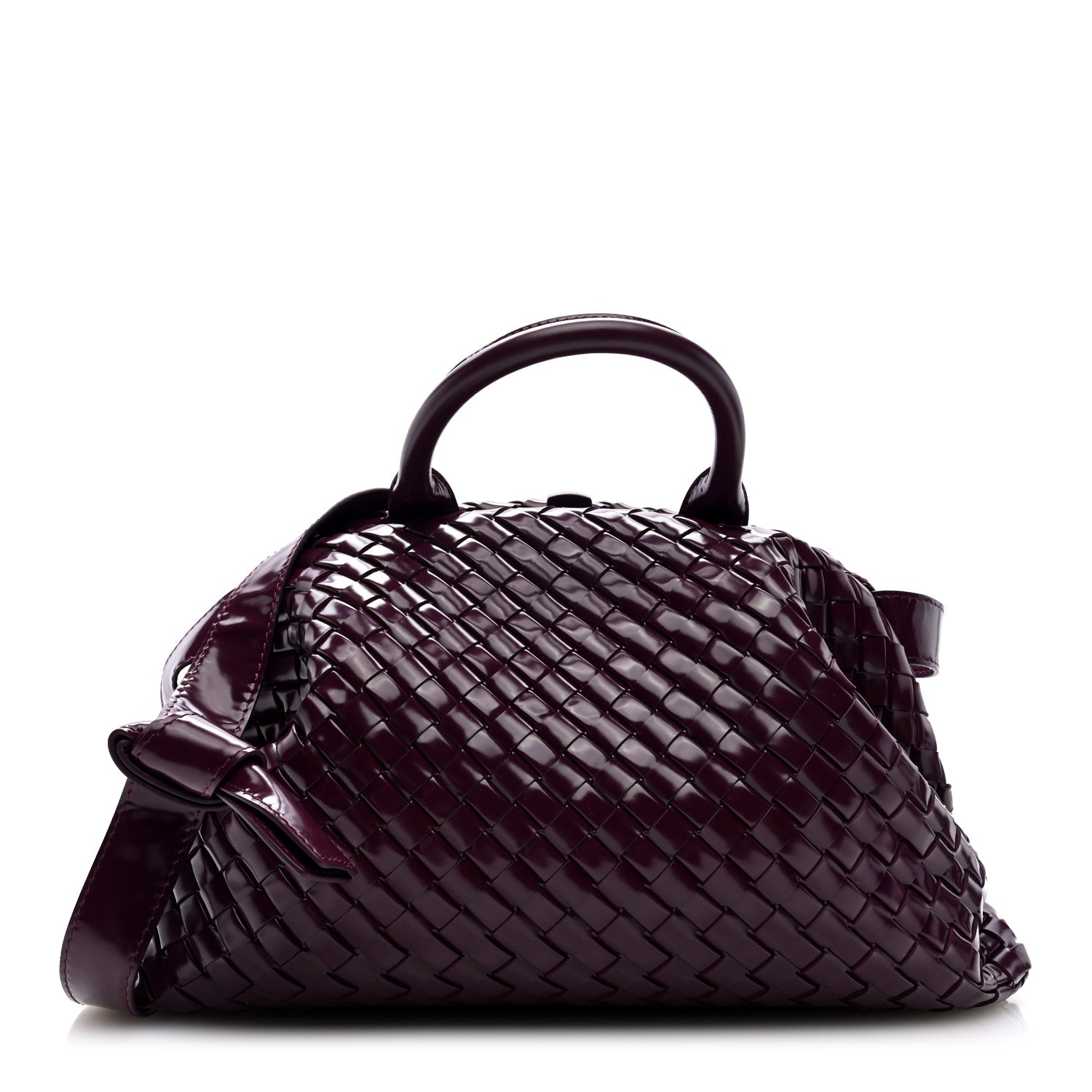 Bottega Veneta Nappa Intrecciato Small Padded The Handle Tote Mystic 1 of 10