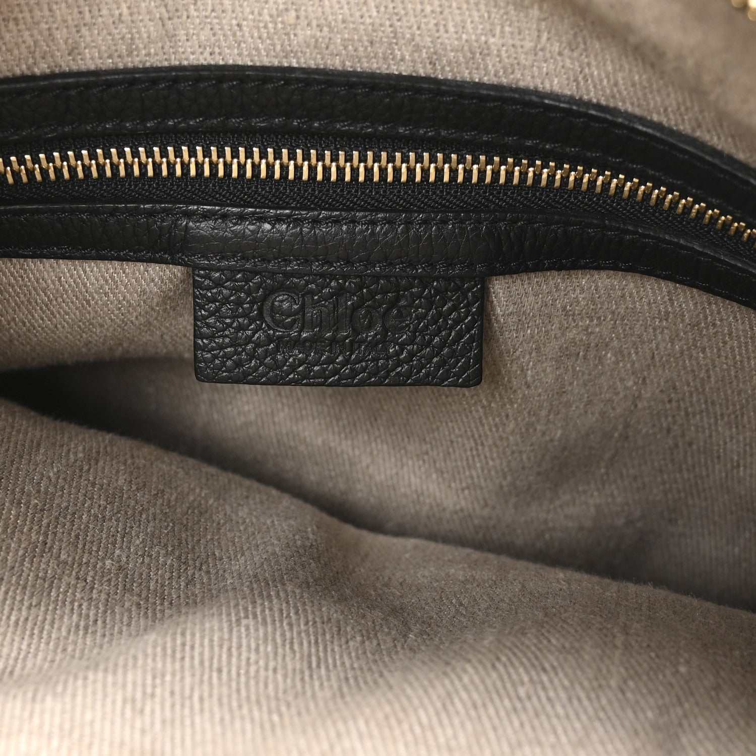 Chloe Calfskin Medium Marcie Satchel Black 6 of 10