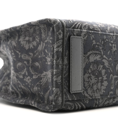Versace Jacquard Barocco Medium Athena Tote Black 9 of 13