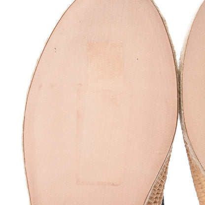 Chanel Suede Grosgrain CC Espadrille Mules 37 Black 9 of 13