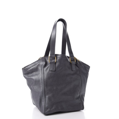 Saint Laurent Calfskin Small Downtown Tote Grey 2 of 9