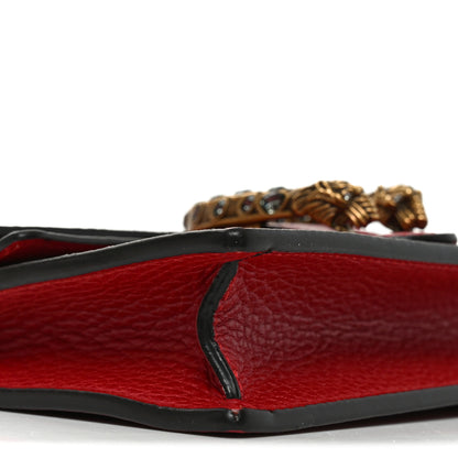 Gucci Calfskin Super Mini Dionysus Shoulder Bag Hibiscus Red 8 of 9