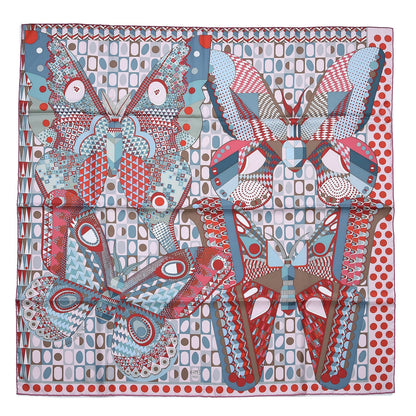 Hermes Silk Les Ailes De La Soie Scarf 90 1 of 10