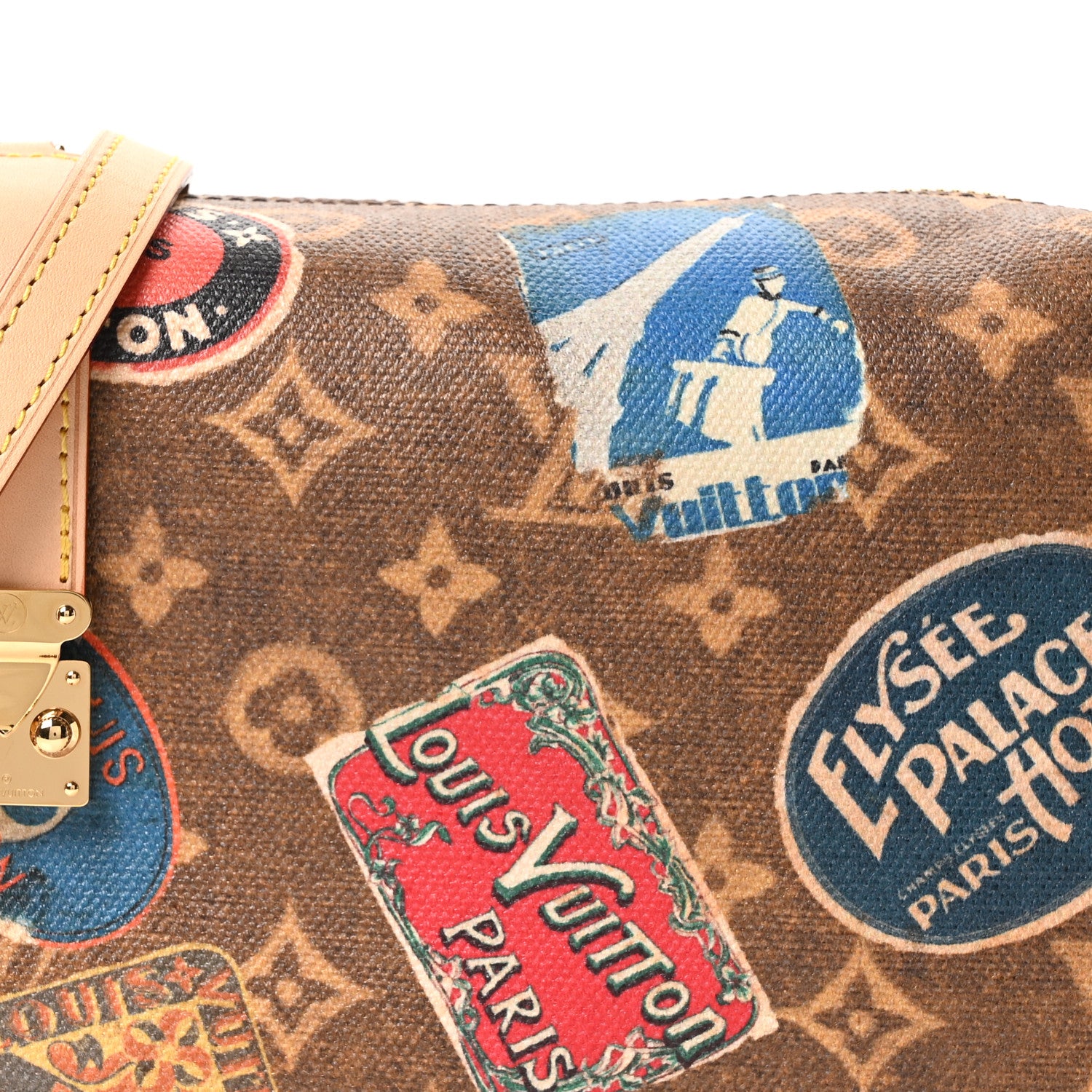 Louis Vuitton バッグノベルティ Louis Vuitton Monogram Flight Mode Side Trunk MM 1819056