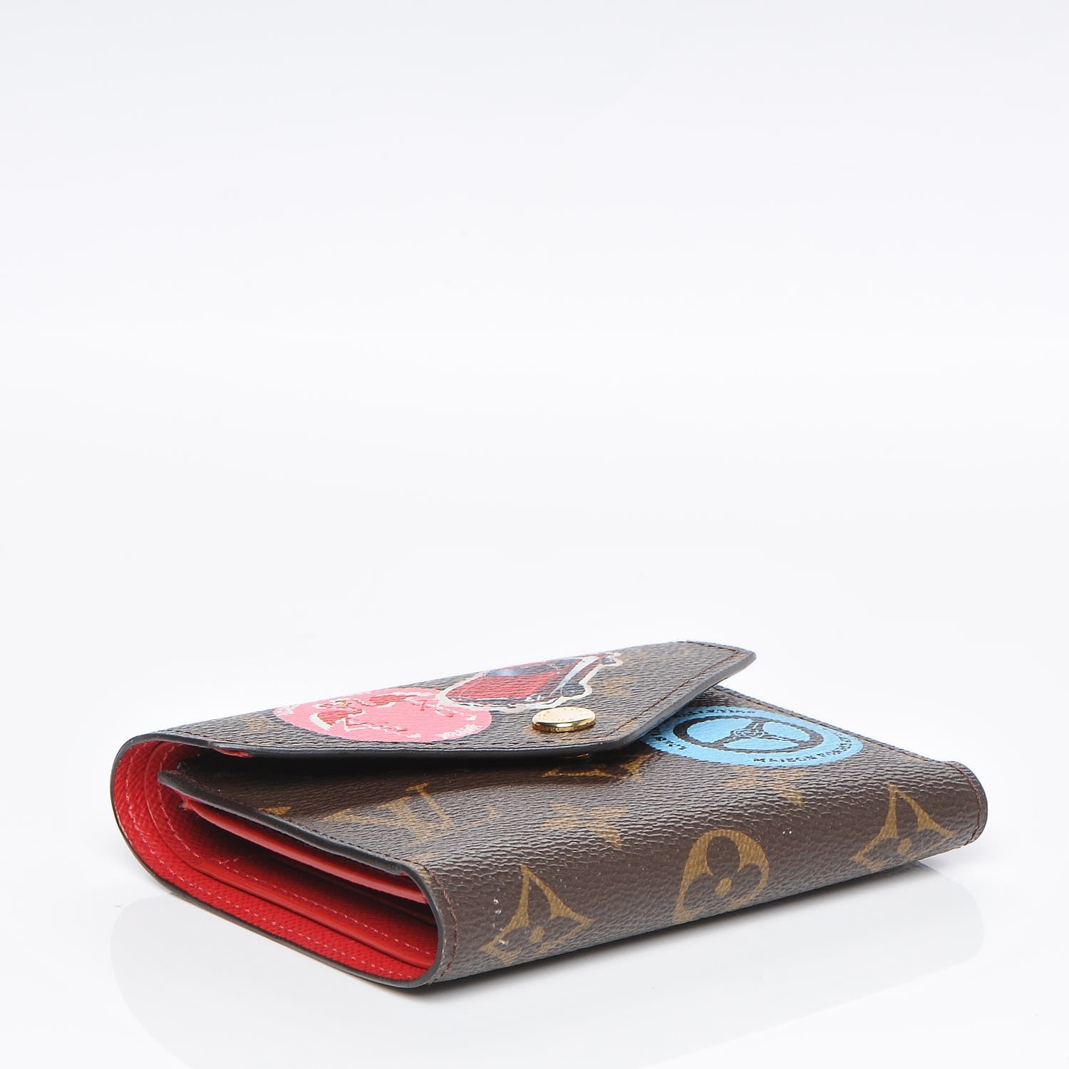 Louis Vuitton Monogram World Tour Victorine Wallet 4 of 7