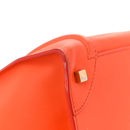 Celine Smooth Calfskin Mini Luggage Orange 9 of 24