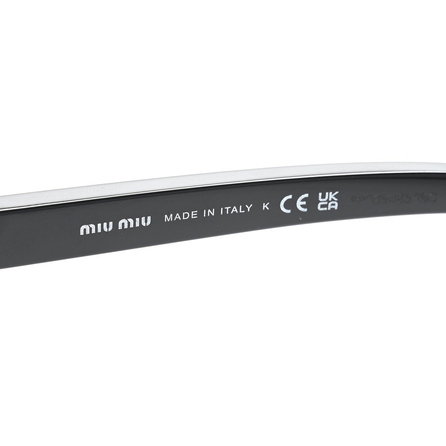 Acetate Mirror Miu Nocturne SMU A02 Sunglasses Black Pink
