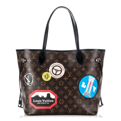 Louis Vuitton Monogram World Tour Neverfull MM 1 of 8