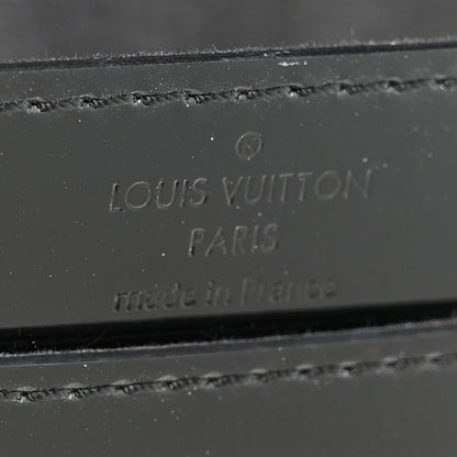 Louis Vuitton Patent Louise PM Chain Clutch Black 5 of 9