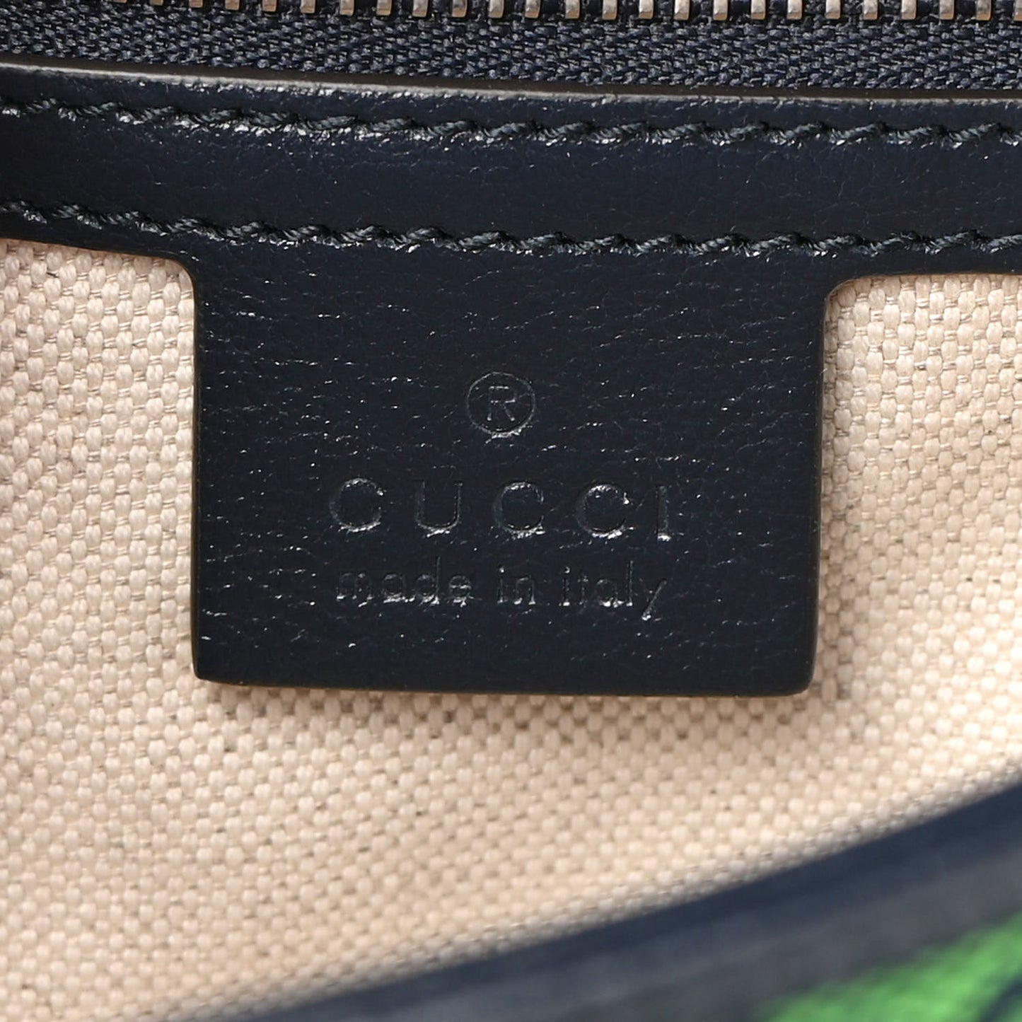 Monogram Multicolor Matelasse Diagonal Small GG Marmont Shoulder Bag Green Blue