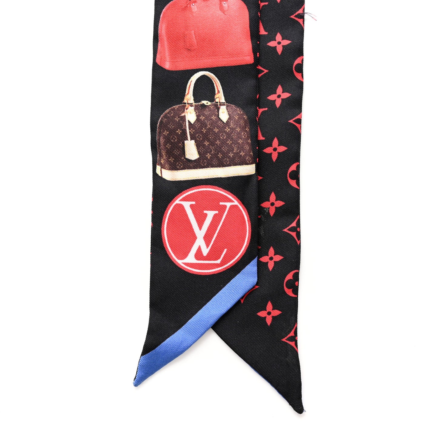 Silk Monogram Tribute To Alma BB Bandeau Black