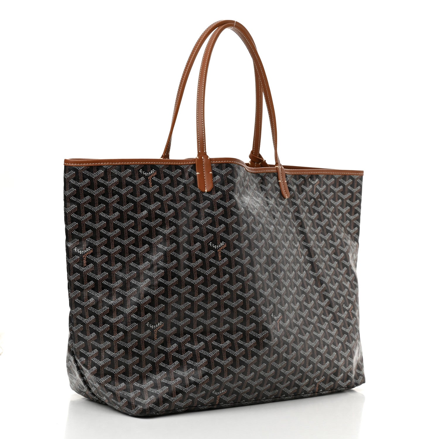 Goyard Goyardine Saint Louis GM Black Gold 4 of 17