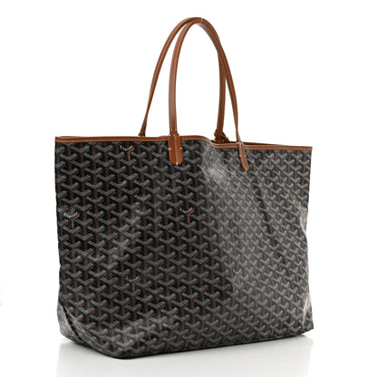 Goyard Goyardine Saint Louis GM Black Gold 4 of 17