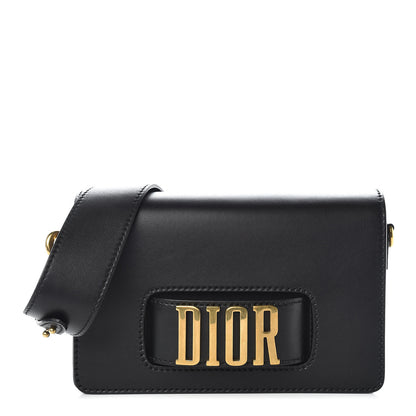 Christian Dior Smooth Calfskin Dio(r)evolution Flap Bag Black 1 of 9