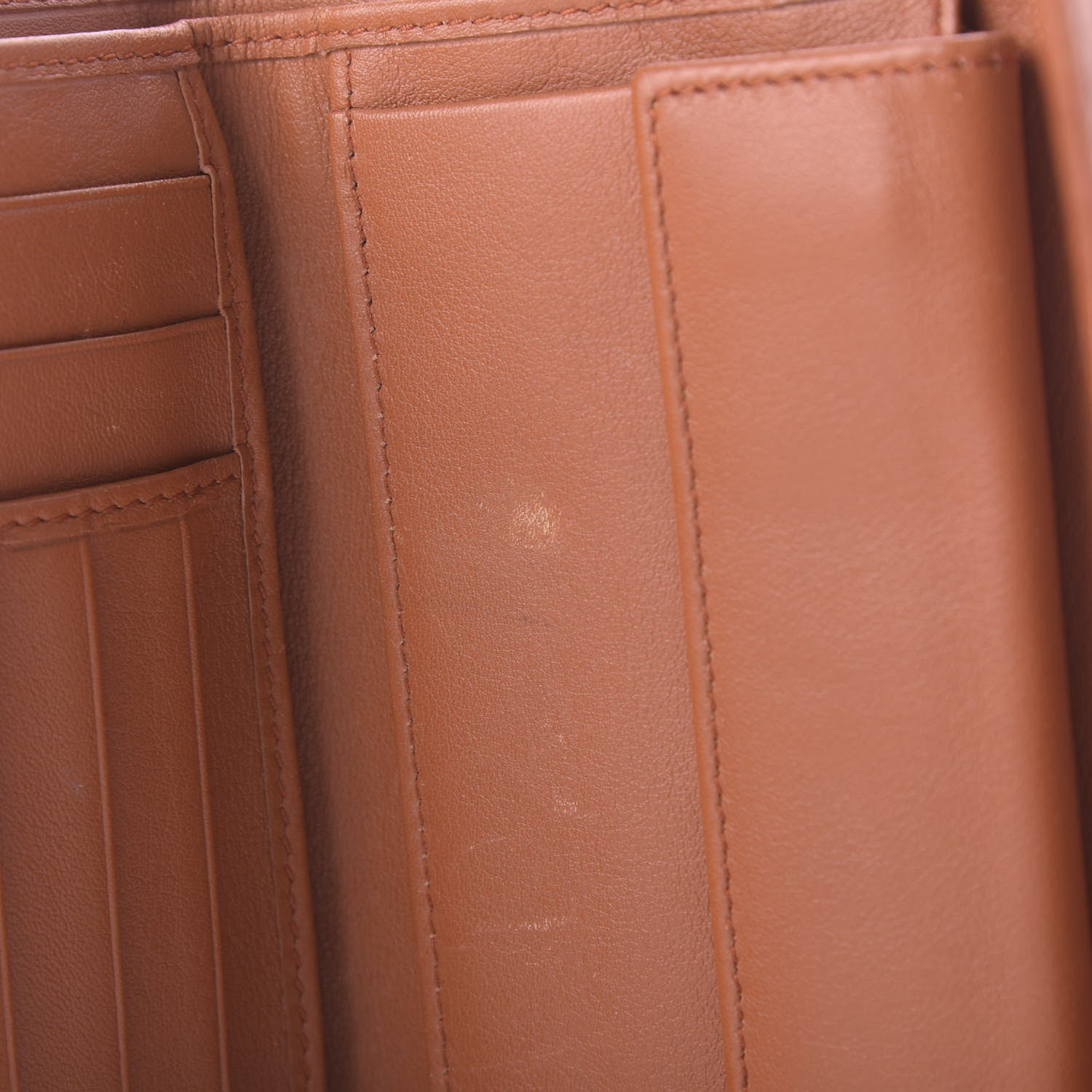 Gucci Guccissima Continental Flap Wallet Orange 8 of 11