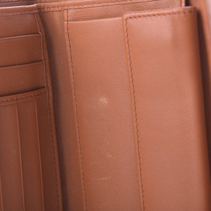 Gucci Guccissima Continental Flap Wallet Orange 8 of 11
