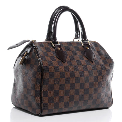 Louis Vuitton Damier Ebene Speedy 25 3 of 8