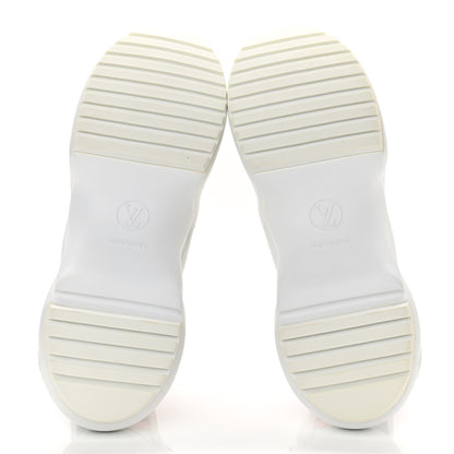 Louis Vuitton Calfskin Technical Nylon LV Archlight Sneakers 40 White Pink Yellow 5 of 10