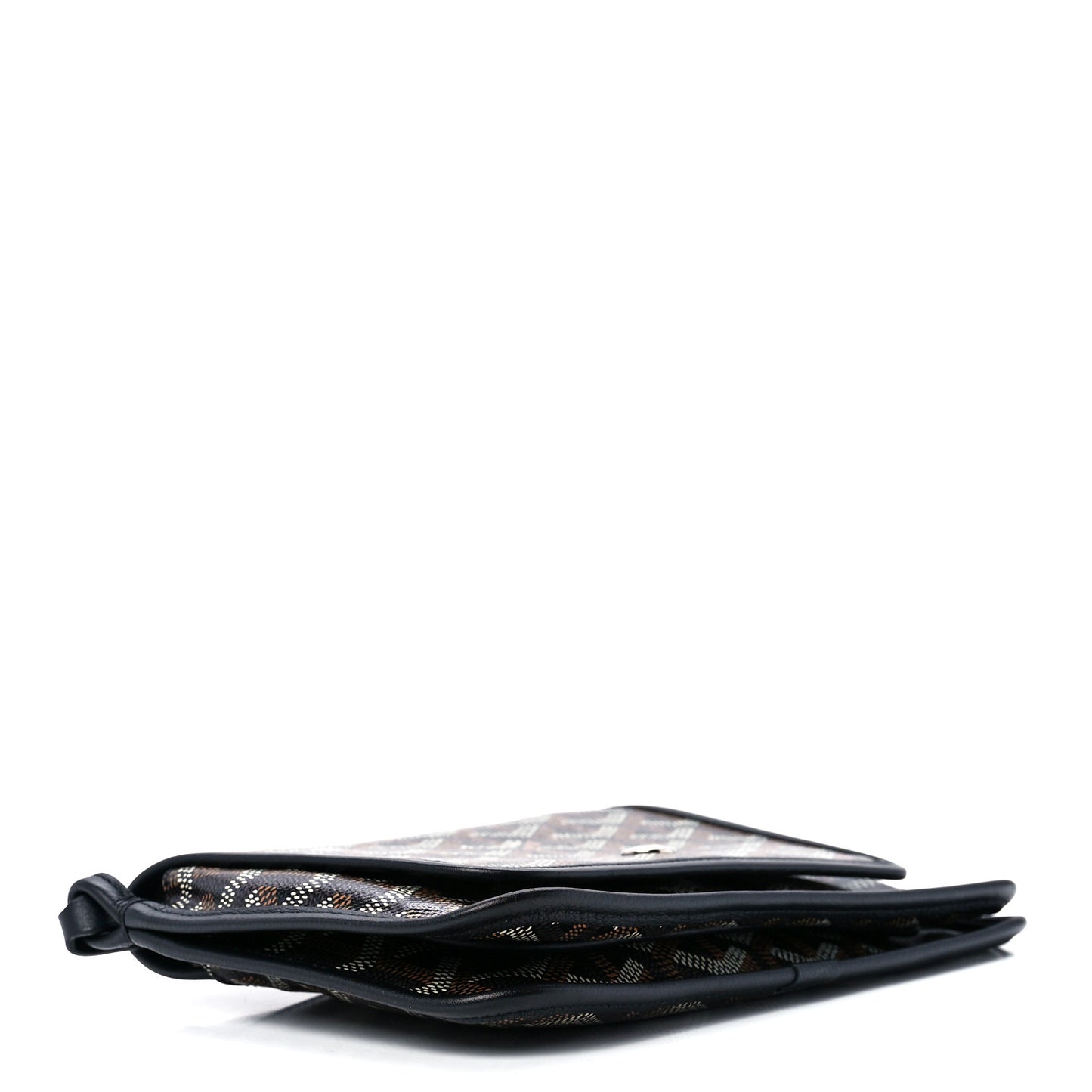 Goyardine Plumet Wallet Clutch Black