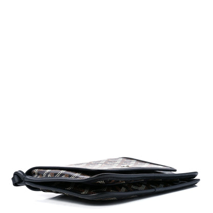 Goyard Goyardine Plumet Wallet Clutch Black 4 of 12