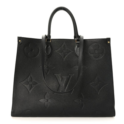 Louis Vuitton Empreinte Monogram Giant Onthego GM Black 1 of 9