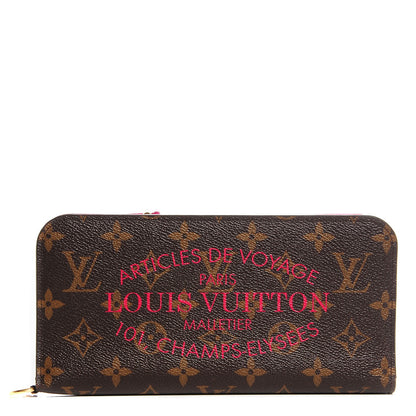 Louis Vuitton Monogram Articles de Voyage Ikat Insolite Wallet Rose Indien 1 of 7