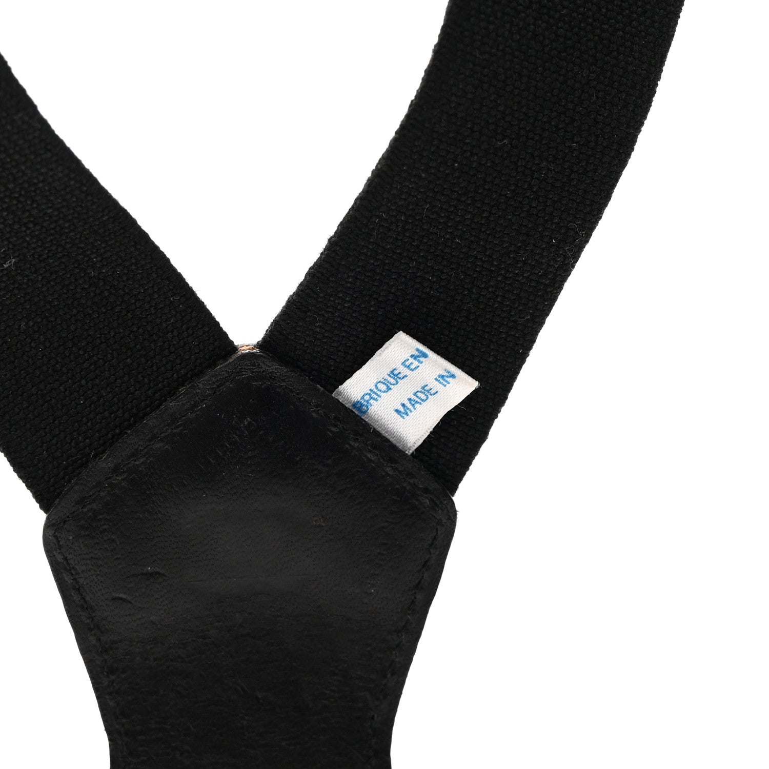 Chanel Logo Suspenders Black White 4 of 11