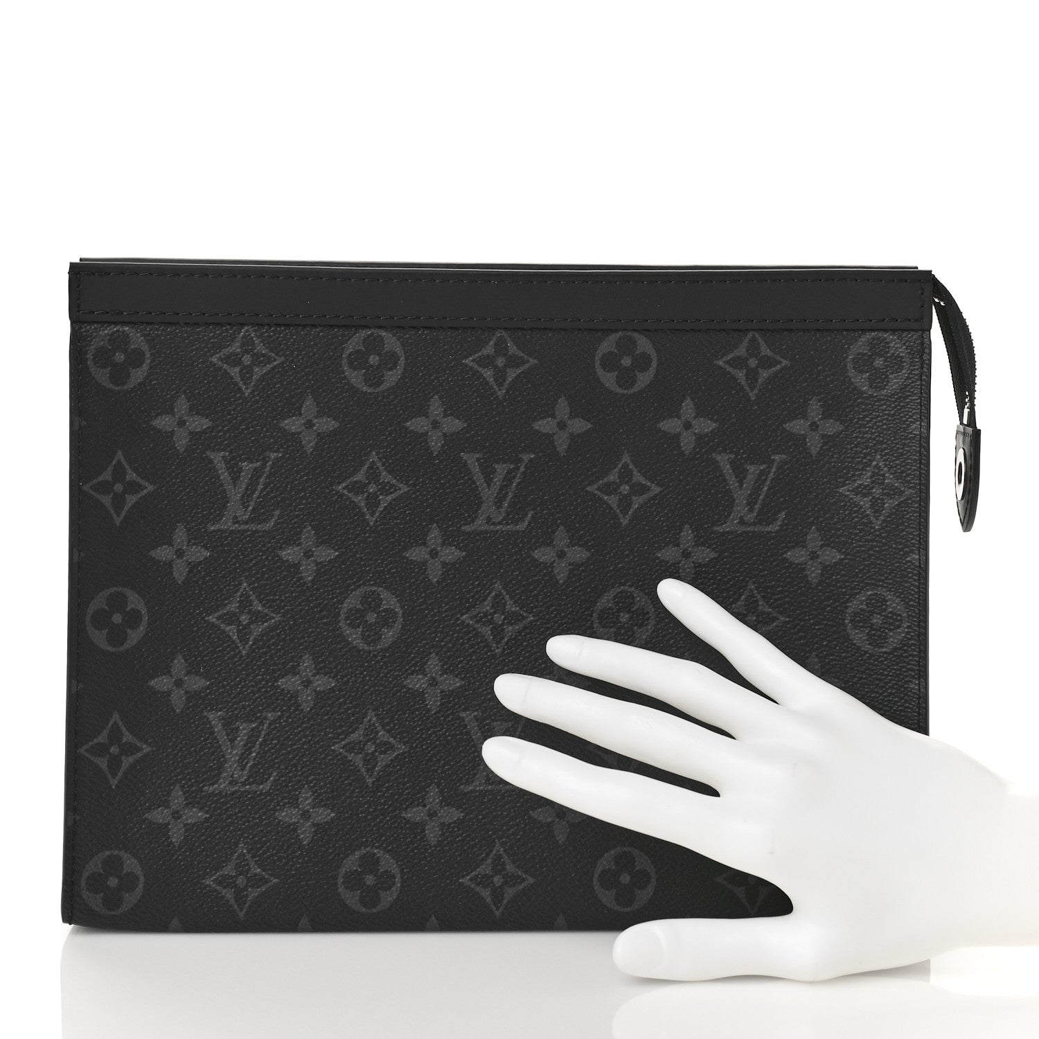 Louis Vuitton Monogram Eclipse Pochette Voyage MM 2 of 9