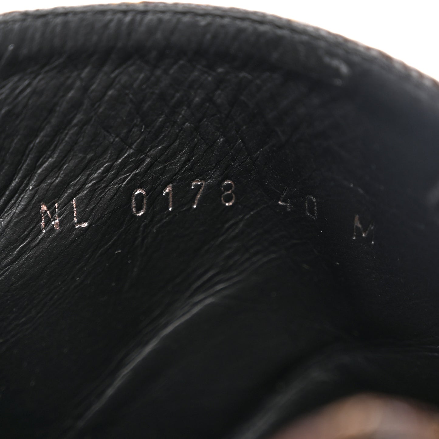 Calfskin Monogram Wonderland Flat Ranger Boots 40 Black