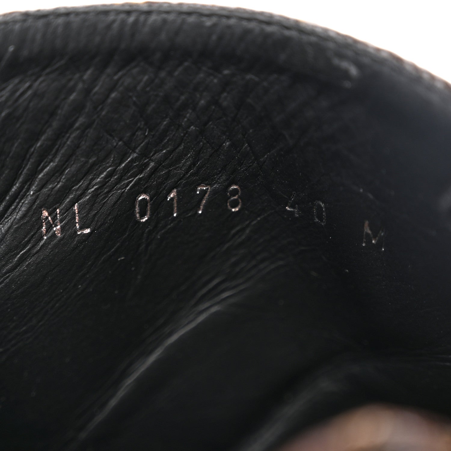Louis Vuitton Calfskin Monogram Wonderland Flat Ranger Boots 40 Black 11 of 14