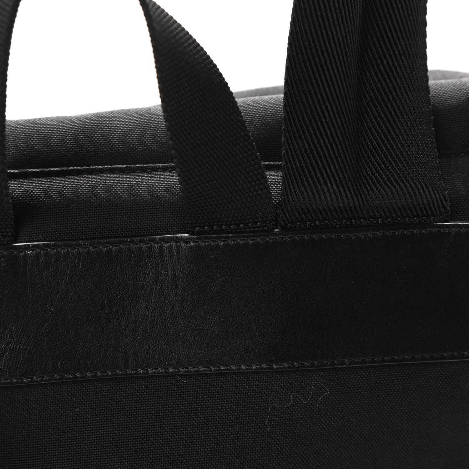 Saint Laurent Canvas Calfskin Sid Backpack Black 12 of 13