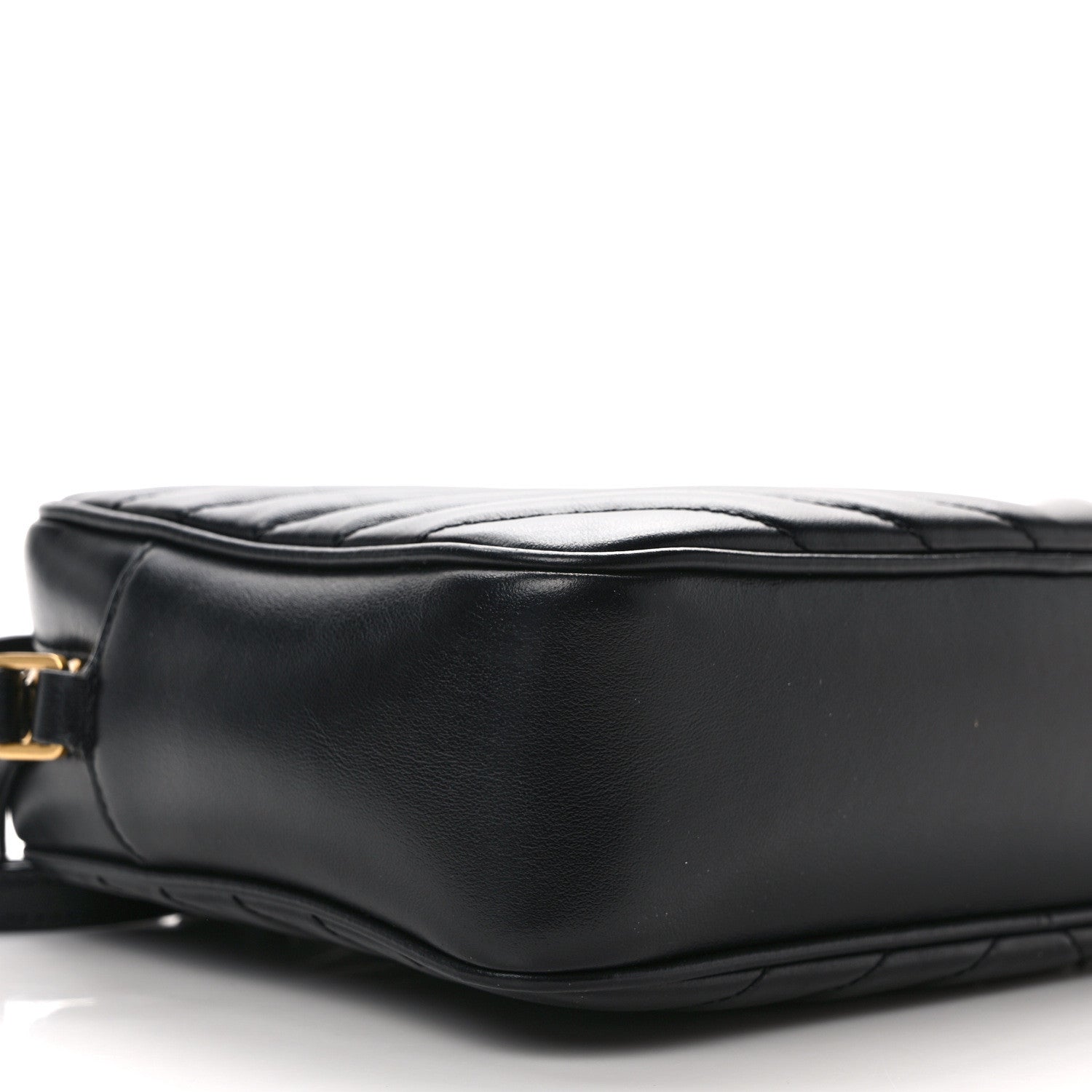 Saint Laurent SAINT LAURENT Calfskin Matelasse Monogram Lou Camera Bag Black 8 of 9