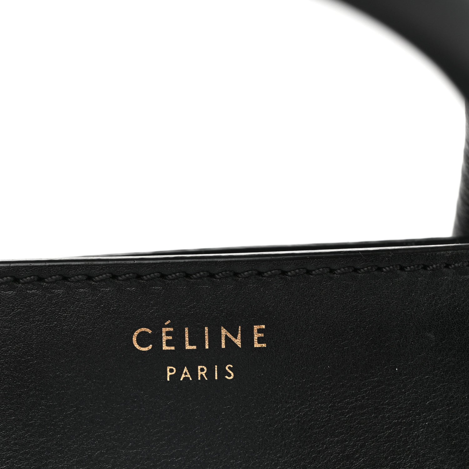 Celine Smooth Calfskin Micro Luggage Black 6 of 10