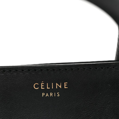 Celine Smooth Calfskin Micro Luggage Black 6 of 10