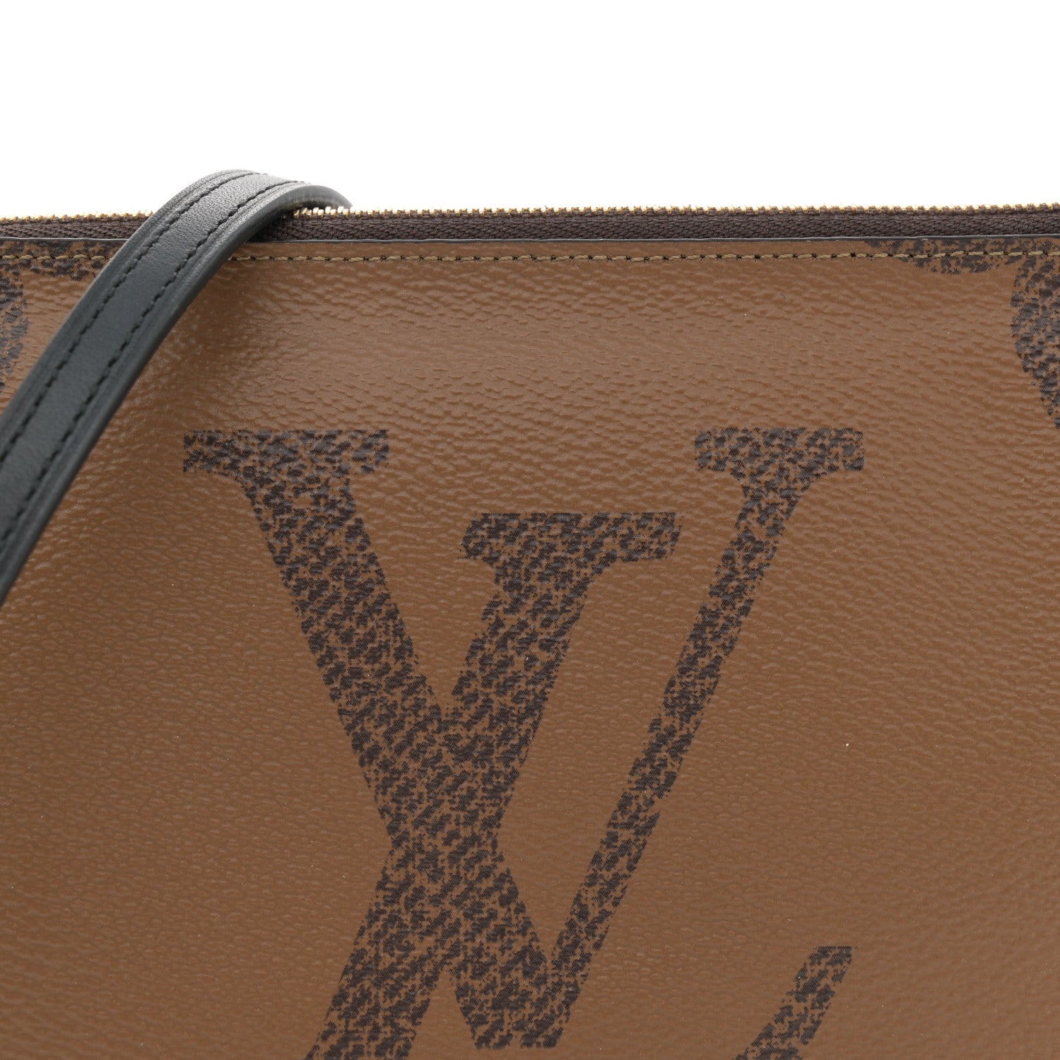 Louis Vuitton Reverse Monogram Giant Double Zip Pochette 9 of 13